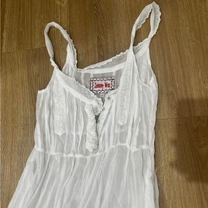 Johnny was size small white boho dress amazing condition only wore once.